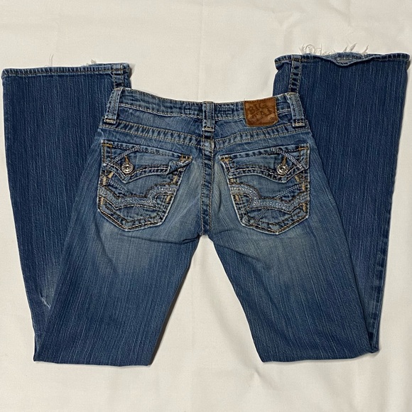 BIG STAR “sweet” ultra low rise BOOTCUT JEANS - Picture 1 of 7